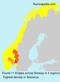 Surname Knippa in Norway Surname Knippa in Norway