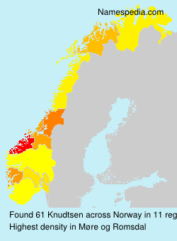 Surname Knudtsen in Norway Surname Knudtsen in Norway