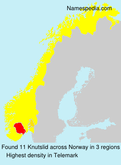 Surname Knutslid in Norway Surname Knutslid in Norway
