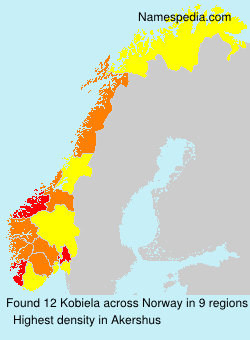 Surname Kobiela in Norway Surname Kobiela in Norway