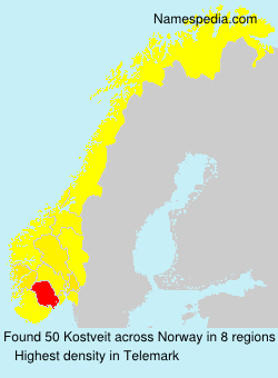 Surname Kostveit in Norway Surname Kostveit in Norway
