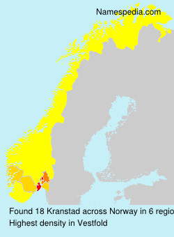 Surname Kranstad in Norway Surname Kranstad in Norway