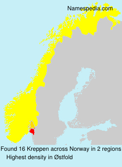 Surname Kreppen in Norway Surname Kreppen in Norway
