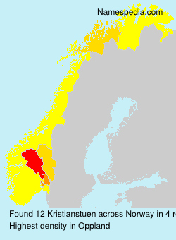 Surname Kristianstuen in Norway Surname Kristianstuen in Norway