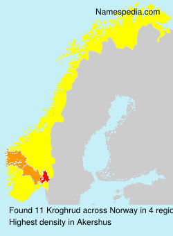 Surname Kroghrud in Norway Surname Kroghrud in Norway