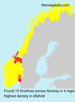 Surname Krokfoss in Norway Surname Krokfoss in Norway
