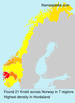 Surname Krokli in Norway Surname Krokli in Norway
