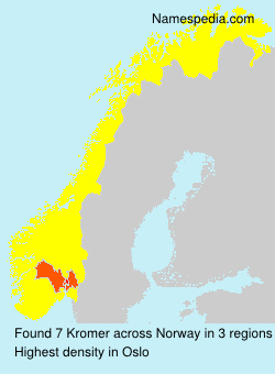 Surname Kromer in Norway Surname Kromer in Norway