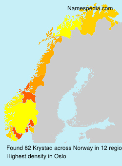 Surname Krystad in Norway Surname Krystad in Norway
