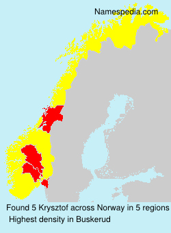 Surname Krysztof in Norway Surname Krysztof in Norway