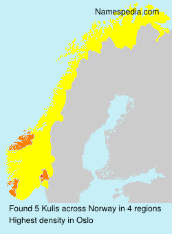 Surname Kulis in Norway Surname Kulis in Norway