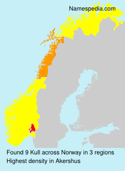 Surname Kull in Norway Surname Kull in Norway