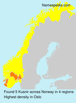 Surname Kusnir in Norway Surname Kusnir in Norway