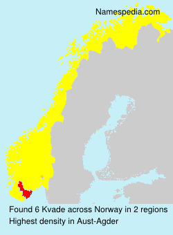 Surname Kvade in Norway Surname Kvade in Norway