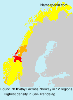 Surname Kvithyll in Norway Surname Kvithyll in Norway