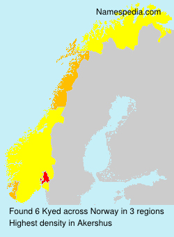 Surname Kyed in Norway Surname Kyed in Norway