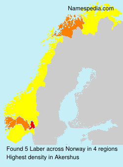 Surname Laber in Norway Surname Laber in Norway