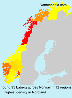 Surname Laberg in Norway Surname Laberg in Norway