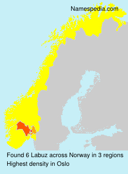 Surname Labuz in Norway Surname Labuz in Norway