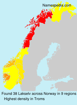Surname Lakselv in Norway Surname Lakselv in Norway
