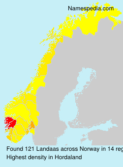 Surname Landaas in Norway Surname Landaas in Norway