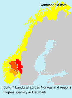 Surname Landgraf in Norway Surname Landgraf in Norway