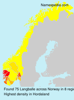 Surname Langballe in Norway Surname Langballe in Norway