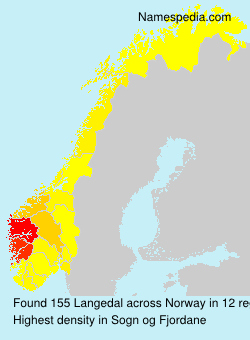 Surname Langedal in Norway Surname Langedal in Norway