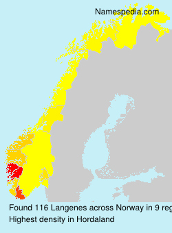 Surname Langenes in Norway Surname Langenes in Norway