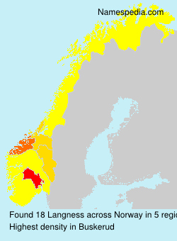 Surname Langness in Norway Surname Langness in Norway