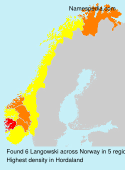 Surname Langowski in Norway Surname Langowski in Norway