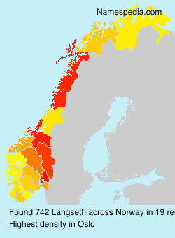 Surname Langseth in Norway Surname Langseth in Norway
