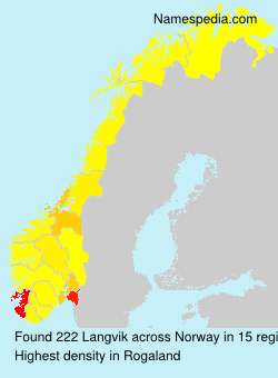 Surname Langvik in Norway Surname Langvik in Norway