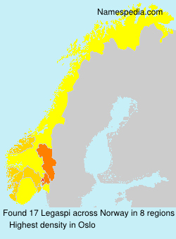 Surname Legaspi in Norway Surname Legaspi in Norway