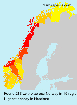 Surname Leithe in Norway Surname Leithe in Norway