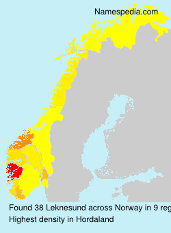 Surname Leknesund in Norway Surname Leknesund in Norway