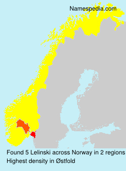 Surname Lelinski in Norway Surname Lelinski in Norway