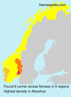 Surname Lerner in Norway Surname Lerner in Norway
