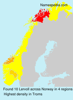 Surname Lervoll in Norway Surname Lervoll in Norway