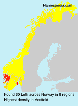 Surname Leth in Norway Surname Leth in Norway