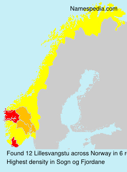 Surname Lillesvangstu in Norway Surname Lillesvangstu in Norway