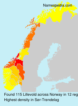 Surname Lillevold in Norway Surname Lillevold in Norway