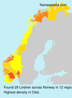 Surname Lindner in Norway Surname Lindner in Norway
