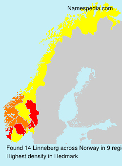 Surname Linneberg in Norway Surname Linneberg in Norway