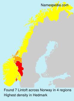 Surname Lintoft in Norway Surname Lintoft in Norway