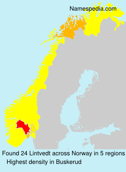 Surname Lintvedt in Norway Surname Lintvedt in Norway