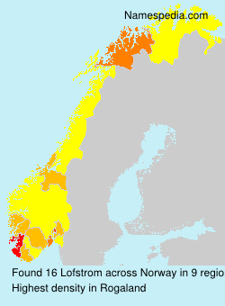 Surname Lofstrom in Norway Surname Lofstrom in Norway