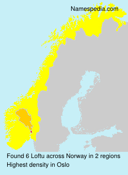 Surname Loftu in Norway Surname Loftu in Norway
