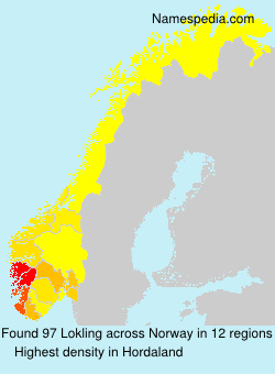 Surname Lokling in Norway Surname Lokling in Norway