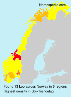 Surname Loo in Norway Surname Loo in Norway